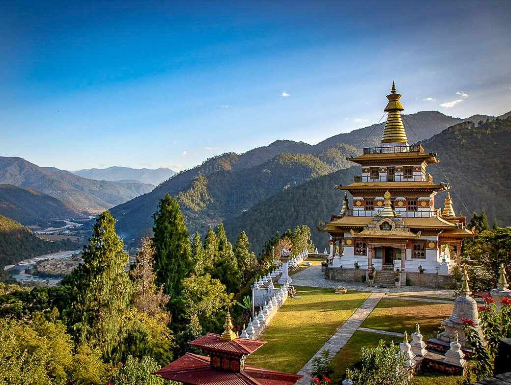 Bhutan landscape.