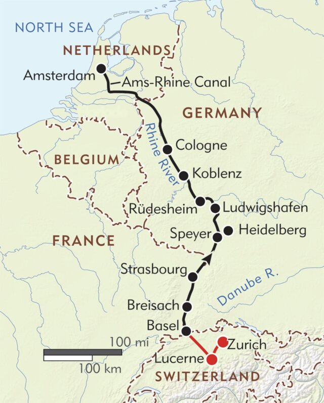 rhine gorge day cruises